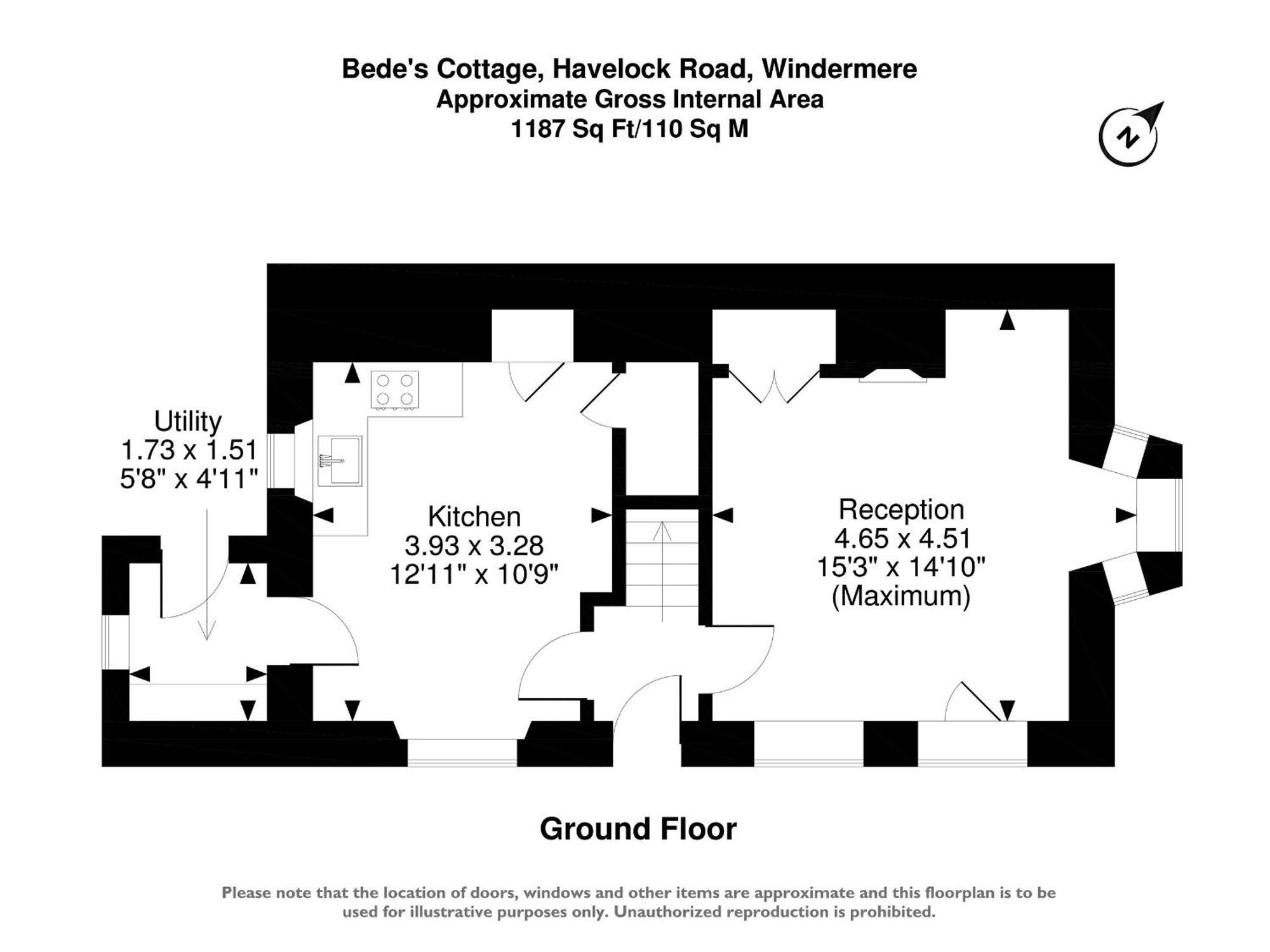 Bedes Cottage Windermere Extérieur photo